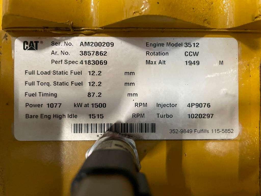 CAT 3512 - 1250 kVA Used Generator - DPX-12661 Photo 12