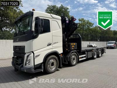 Volvo FH 500 8X2 COMING SOON! HMF 6120 K6 Crane + JIB K5 2.5t Winch Lift+steering axle Euro 6 sold by BAS World B.V.