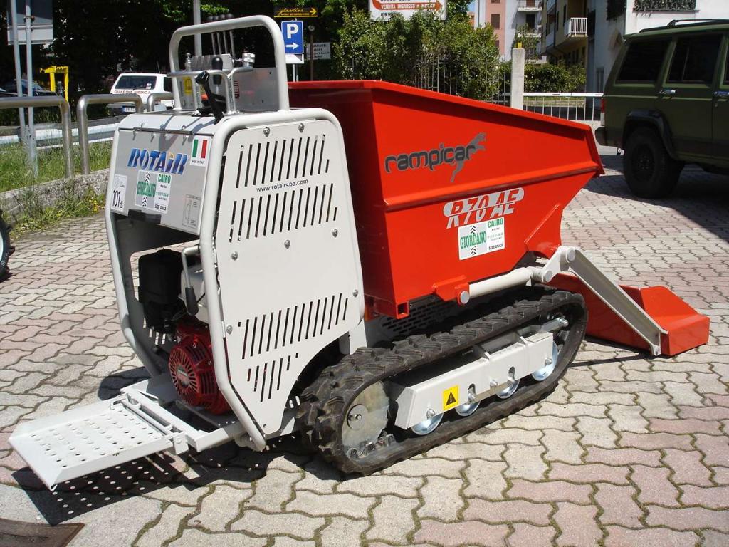 Rotair RAMPICAR R 70 AE - DUMPER AUTOCARICANTE CON CONTRAPPESO Photo 6