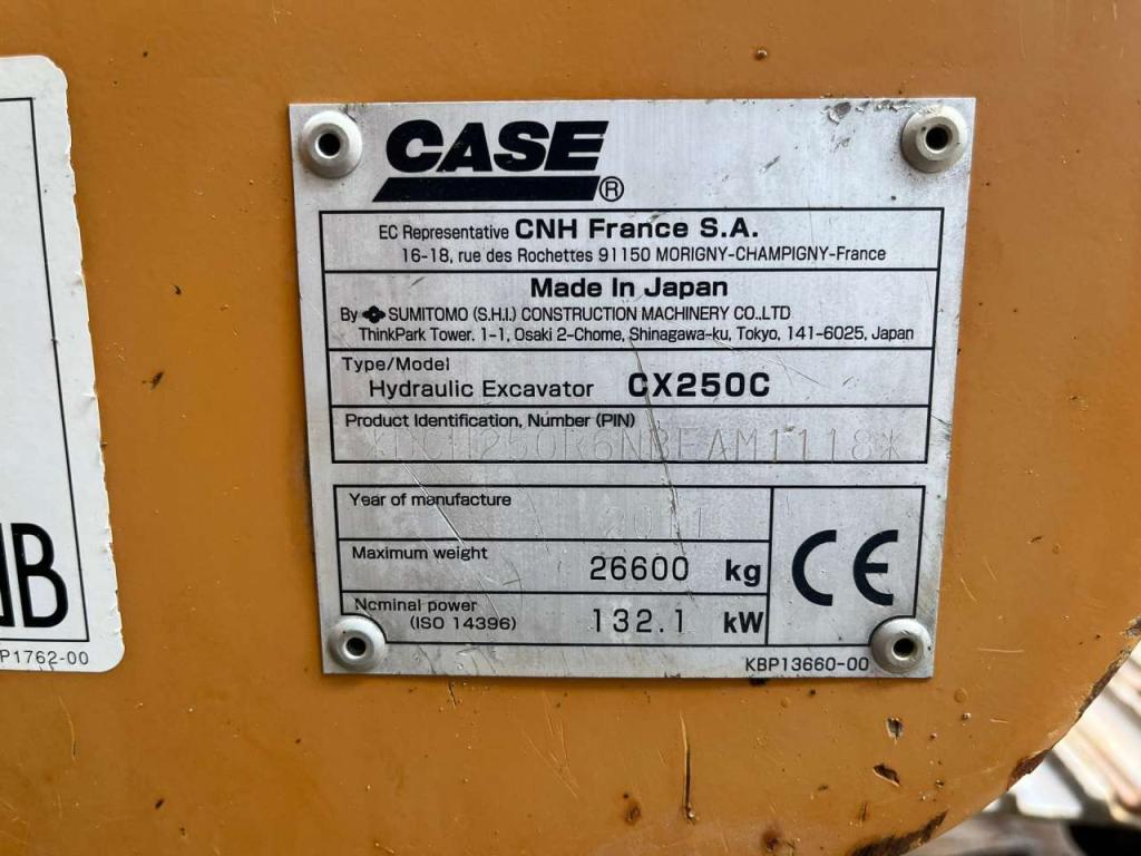 Case CX250C Photo 28