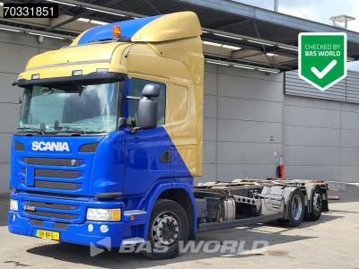 Scania G410 G 6X2 NL-Truck BDF Retarder Lift-Steering Axle ACC Hydraulic Euro 6 sold by BAS World B.V.