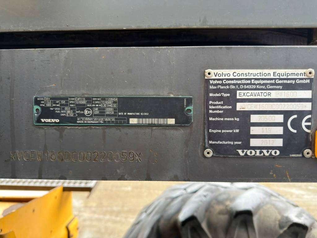 Volvo EW160D Photo 9