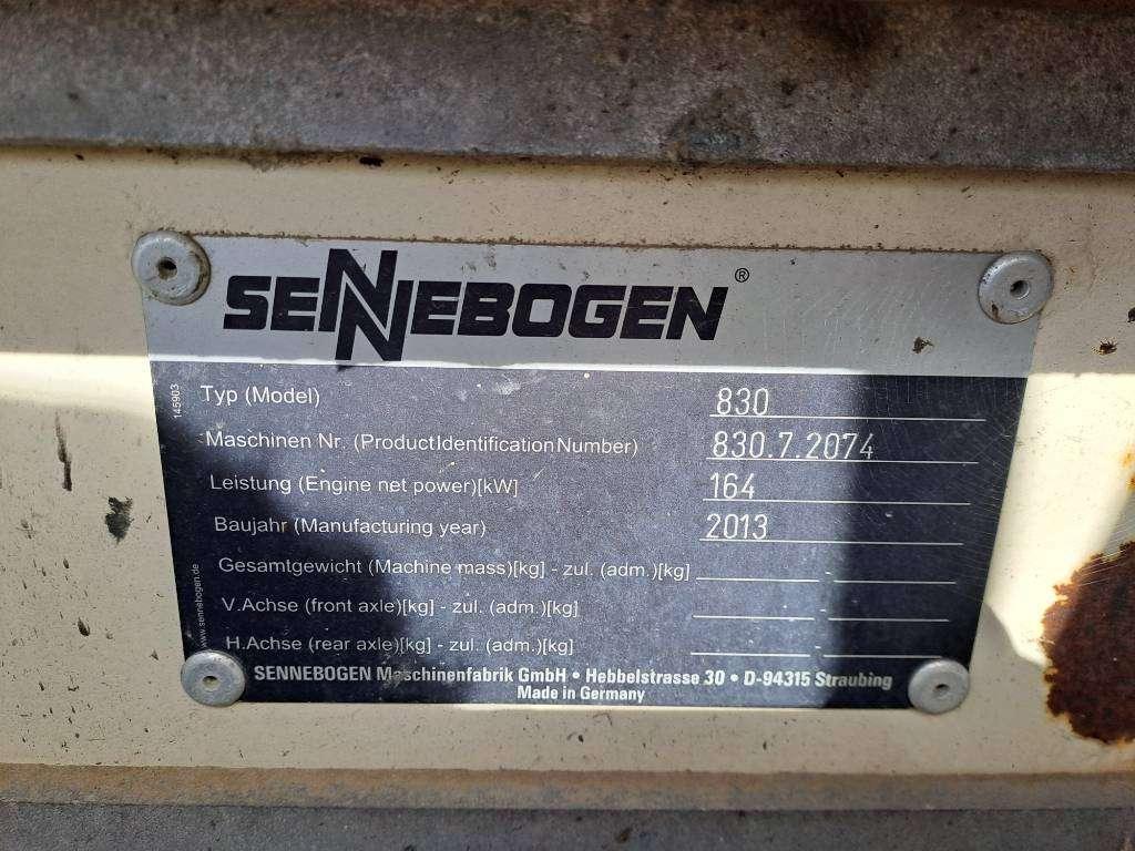 Sennebogen 830E K17(only upperstructure with damaged cabin) Photo 6