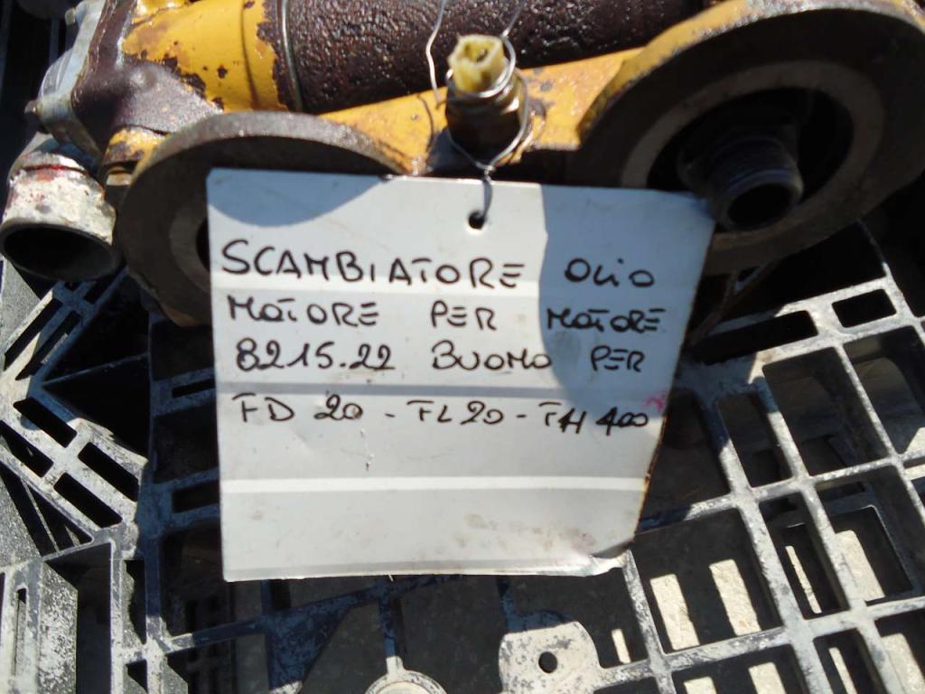 Oil heat exchanger for FD20 - FL20 - FH400 Photo 4