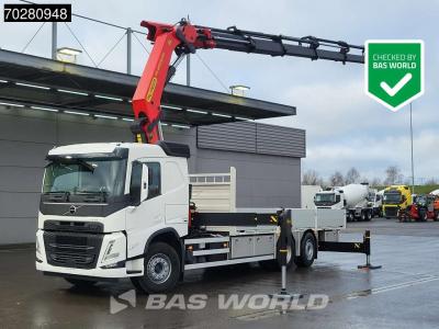 Volvo FM 500 6X2 NEW! Palfinger PK41002 EH-E Kran Crane Lift-Lenk Asche Axle Euro 6 sold by BAS World B.V.