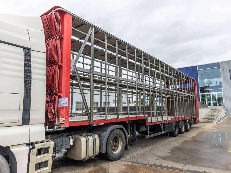 Lecitrailer CUELLO CISNE 3E-RD+DOUBLE ETAGE+DHOLLANDIA 2TON Photo 1
