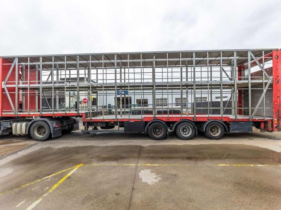 Lecitrailer CUELLO CISNE 3E-RD+DOUBLE ETAGE+DHOLLANDIA 2TON Photo 2