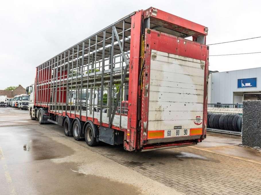 Lecitrailer CUELLO CISNE 3E-RD+DOUBLE ETAGE+DHOLLANDIA 2TON Photo 3