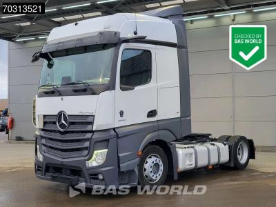 Mercedes Actros 1845 4X2 Bigspace Lowdeck Mirrorcam 2x Tank sold by BAS World B.V.