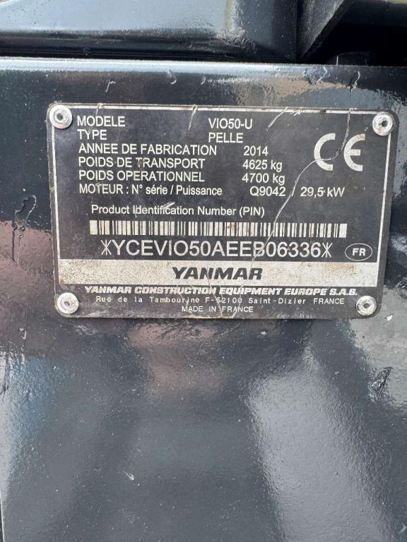 Yanmar VIO 50-U Photo 10