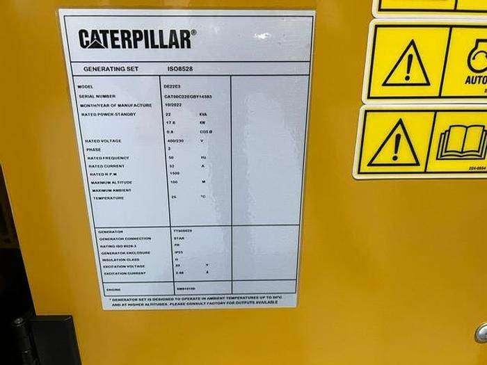 Caterpillar DE 22 E3 Photo 9