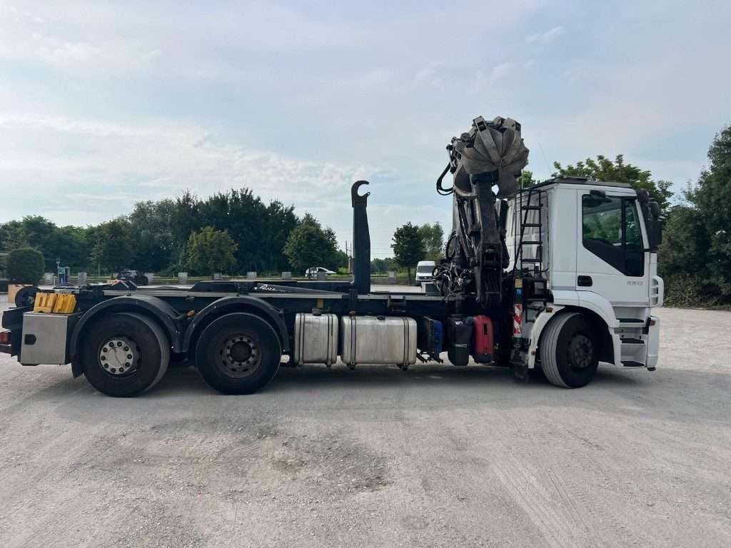 Iveco STRALIS 450 SCARRABILE USATO CON GRU Photo 6