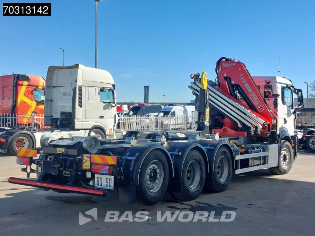 Man TGS 35.480 TGS 8X4 NEW! FASSI F275A Crane + HYVA 26-60 Hooklift Euro 6 Photo 18