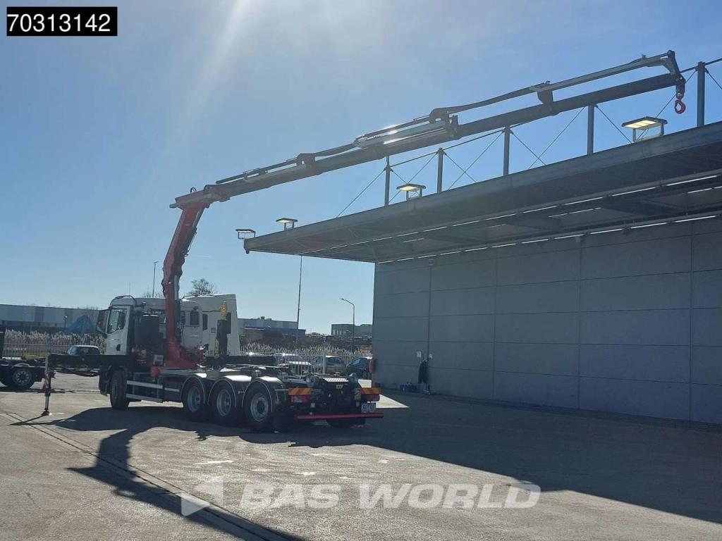 Man TGS 35.480 TGS 8X4 NEW! FASSI F275A Crane + HYVA 26-60 Hooklift Euro 6 Photo 2