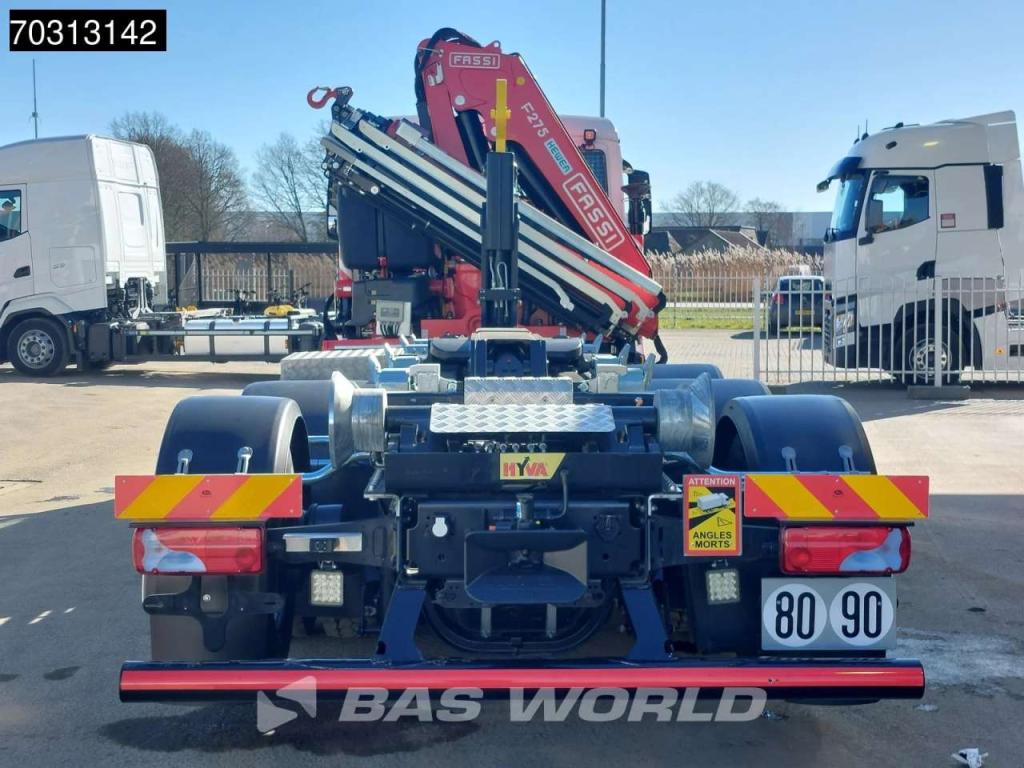Man TGS 35.480 TGS 8X4 NEW! FASSI F275A Crane + HYVA 26-60 Hooklift Euro 6 Photo 22
