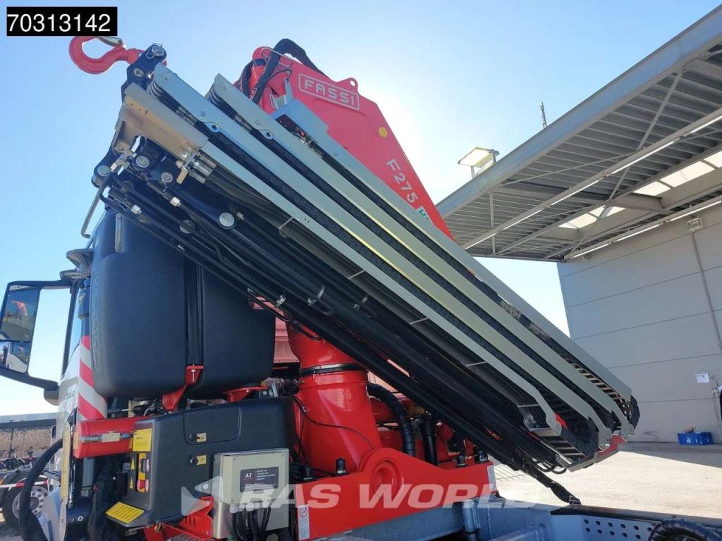 Man TGS 35.480 TGS 8X4 NEW! FASSI F275A Crane + HYVA 26-60 Hooklift Euro 6 Photo 23