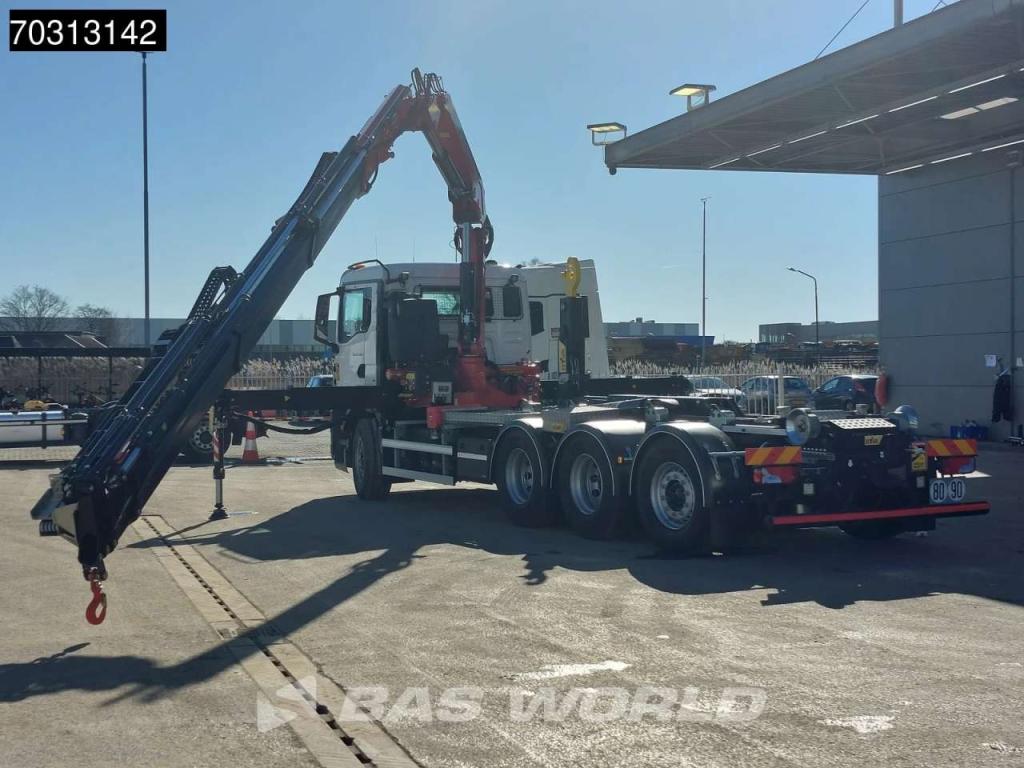 Man TGS 35.480 TGS 8X4 NEW! FASSI F275A Crane + HYVA 26-60 Hooklift Euro 6 Photo 5
