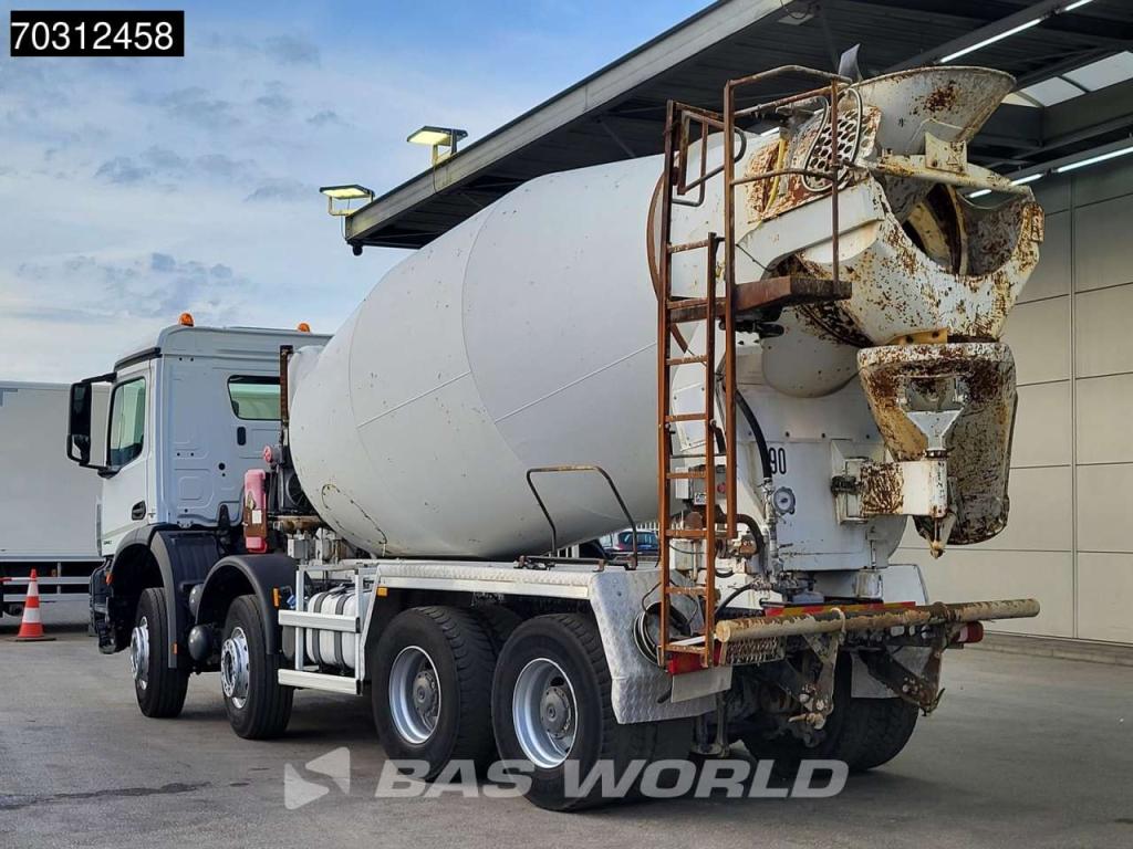 Mercedes-Benz Arocs 3240 Arocs 8X4 9m3 Stetter Mixer Steelsuspension Automatic Euro 6 Photo 2
