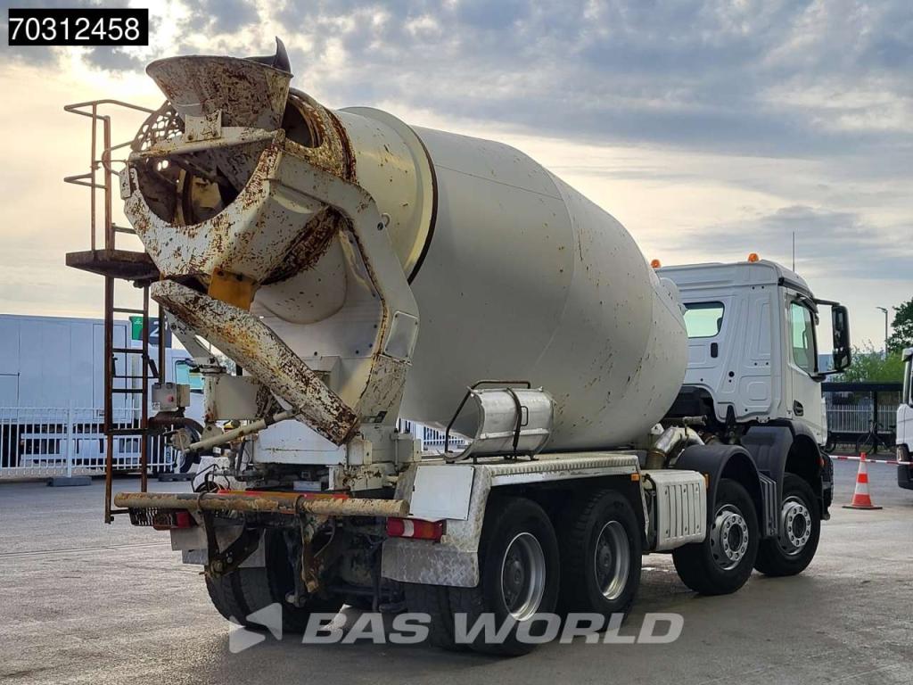 Mercedes-Benz Arocs 3240 Arocs 8X4 9m3 Stetter Mixer Steelsuspension Automatic Euro 6 Photo 8