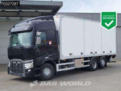 Renault T 380 T 6X2 7,67m Box Full Air Lift+Steering Axle 2t Tailgate Euro 6 sold by BAS World B.V.