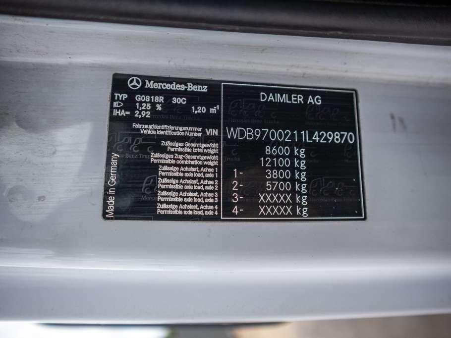 Mercedes-Benz ATEGO 818+COMILEV 140 TPC Photo 15