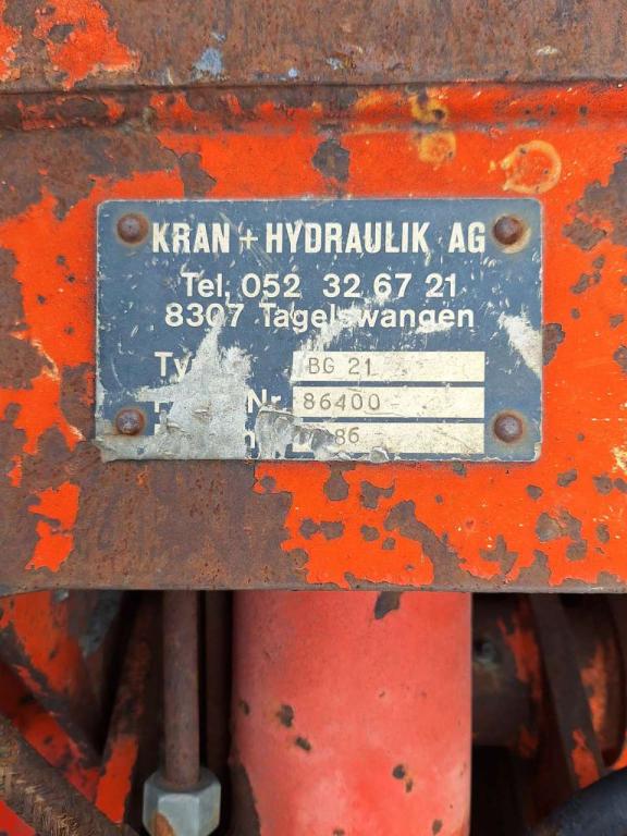 Kran Hydraulik BG 21 Photo 5