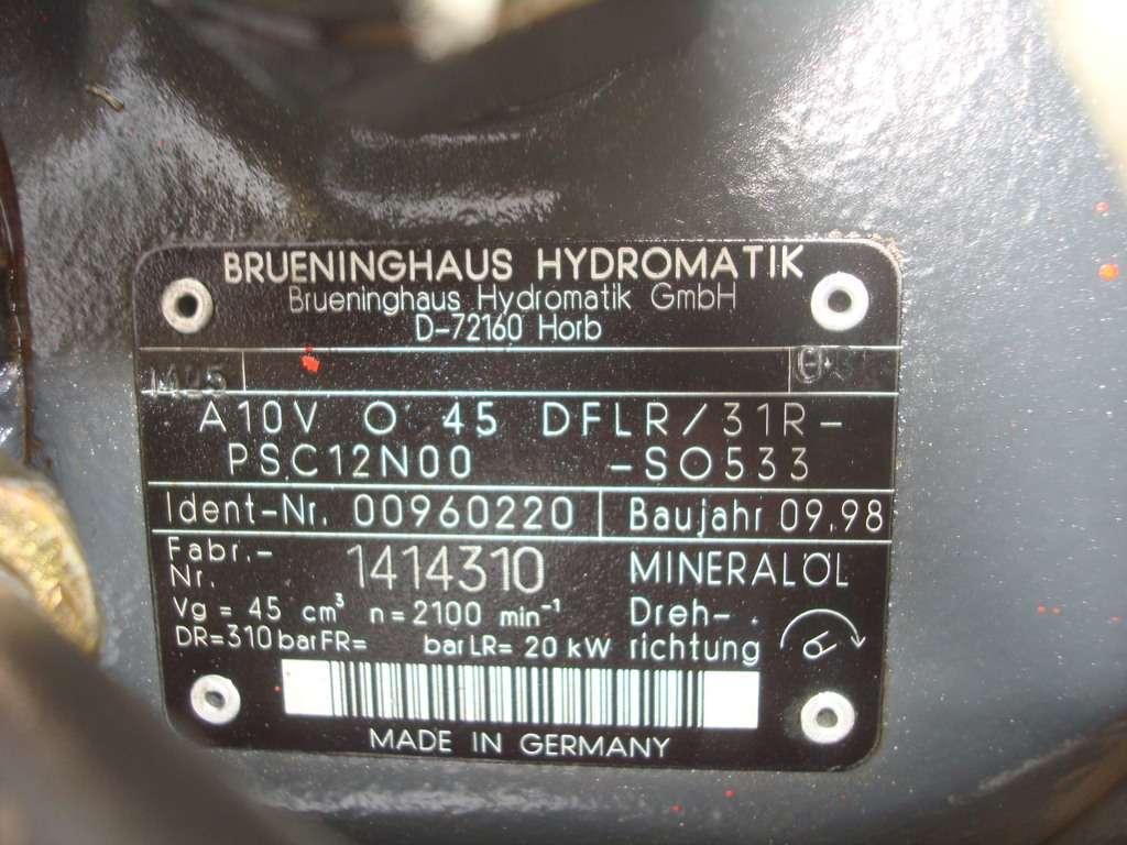 Hydraulic pump for Fiat Hitachi 150W3 Photo 6