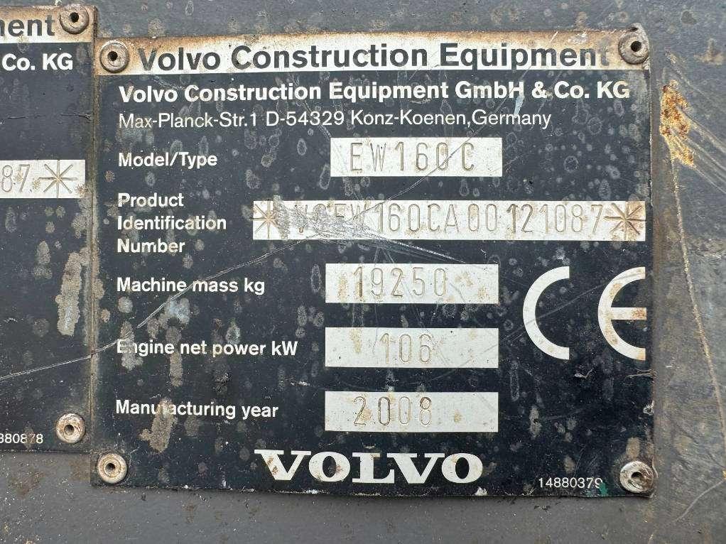 Volvo EW160C - German Machine / CE + EPA Photo 19