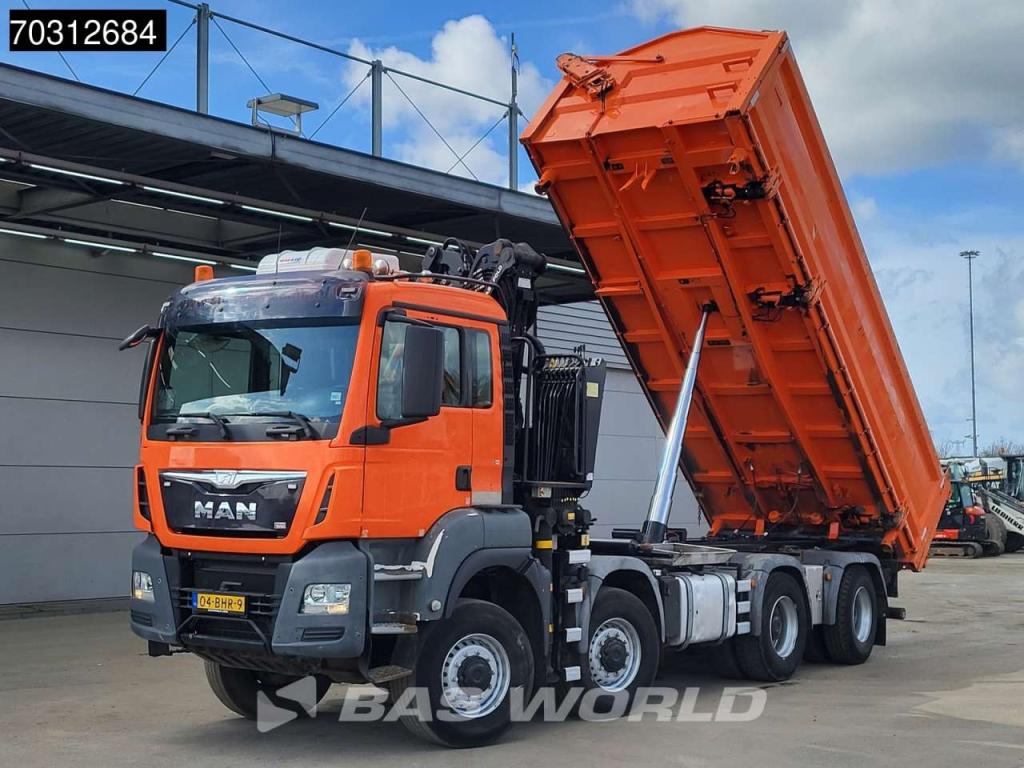 Man TGS 41.440 TGS 8X8 Palfinger Q170Z Crane 8x8 Wide-Spread Euro 6 Photo 9
