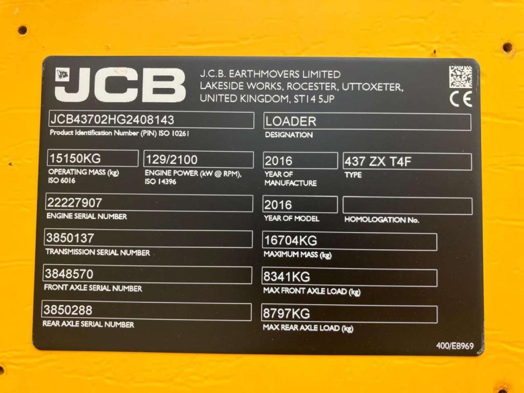 JCB 437ZX Photo 12