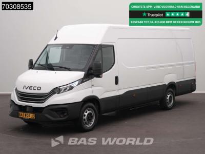 Iveco Daily 35S18 3.0L Automaat L3H2 3,5t Trekhaak ACC LED Airco Camera CarPlay Parkeersensoren Euro6 L3 sold by BAS World B.V.