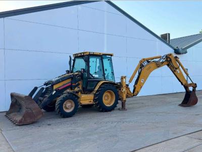Caterpillar 432D - Telescopic Boom / Hammer Lines Photo 1