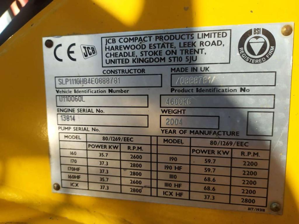 JCB ROBOT 1110 Photo 20