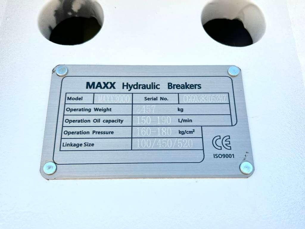 Maxx 3000 hammer / 27-40 Ton / Hydraulic Breaker / Hydraulic hammer Photo 9