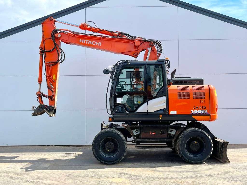 Hitachi ZX140W-6 - Blade / Triple Boom / Auto Greasing Photo 1