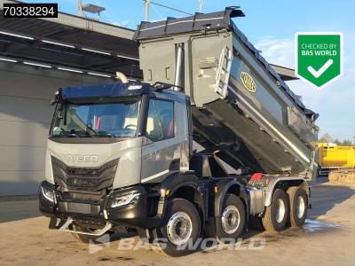 Iveco X-Way 500 8X4 NEW! 18m3 Meiller tipper Full Steel Big-Axle Automatic Retarder Euro 6 sold by BAS World B.V.