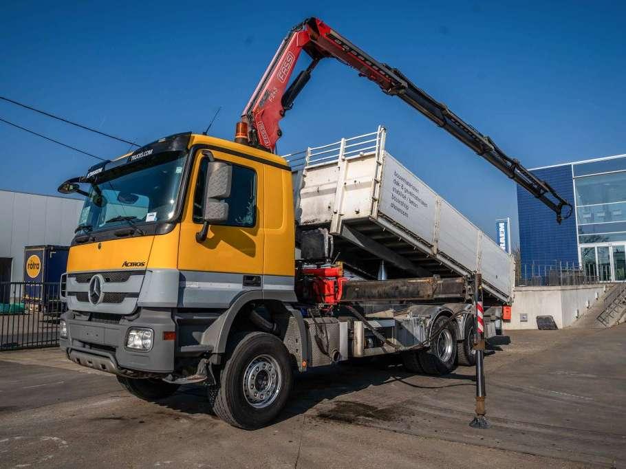 Mercedes-Benz ACTROS 3344 K-MP3+FASSI F245 Photo 1