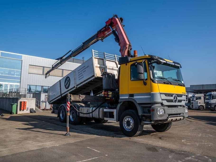 Mercedes-Benz ACTROS 3344 K-MP3+FASSI F245 Photo 2