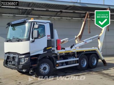 Renault C 430 6X4 HYVA NG 2018 TAXL skiploader 6x4 Big-Axle Automatic Euro 6 sold by BAS World B.V.
