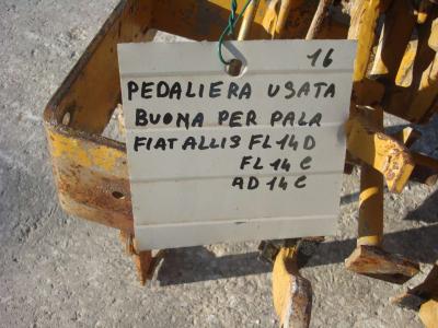 Pedal assembly for Fiat Allis FL14D e FL14C  e AD14C sold by OLM 90 Srl