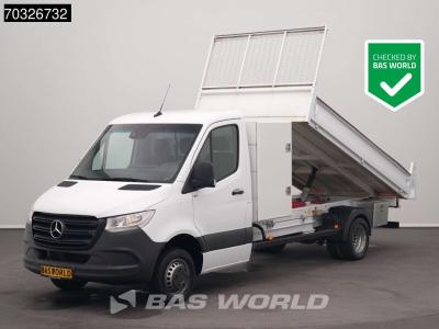 Mercedes-Benz Sprinter 515 CDI Kipper met Kist Dubbellucht 3,5t Trekhaak Airco Cruise MBUX CarPlay Euro6 Tippe Be sold by BAS World B.V.