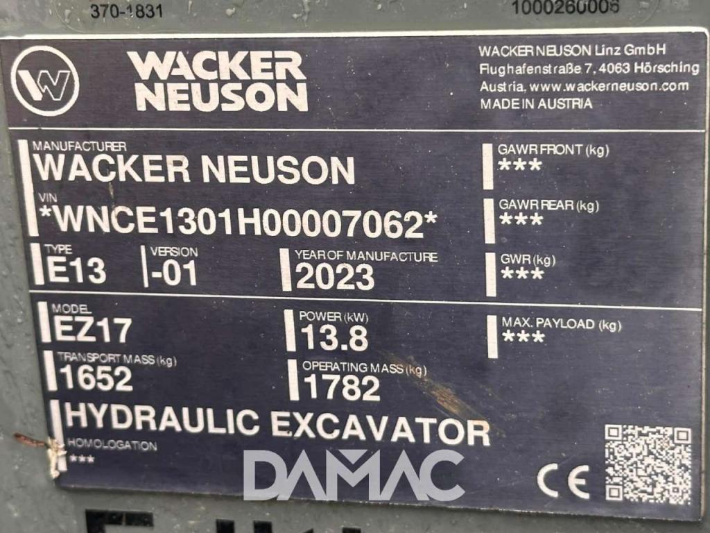 Wacker Neuson EZ17 Photo 16