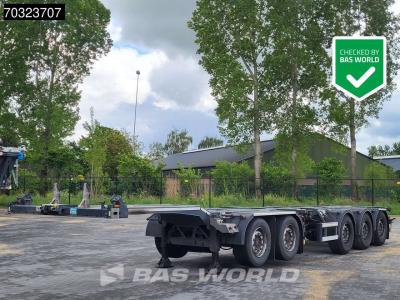 D-Tec VCC-06 5 axles 5-axle Breker-Chassis Steering +Lift axle sold by BAS World B.V.