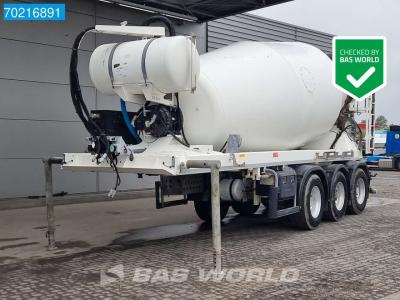 De Buf BM12-39-3 3 axles 12m3 Beton Mixer Hydraulik Concrete sold by BAS World B.V.