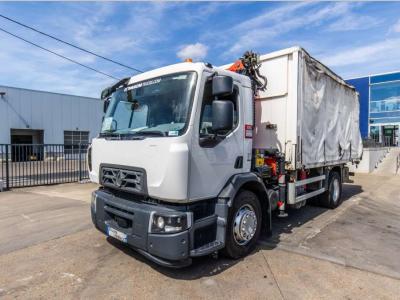 Renault D19.280 DXI +PALFINGER 14 T/m Photo 1