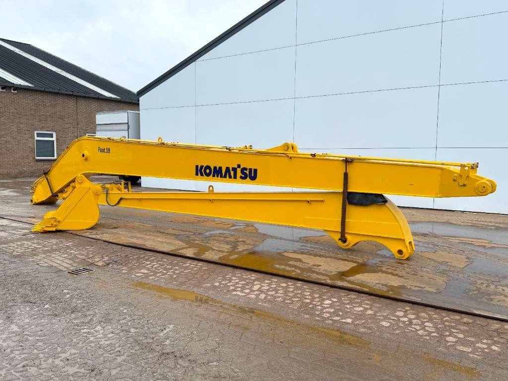 Komatsu Long Reach Attachments 18m - Fits to 20-25t Photo 3