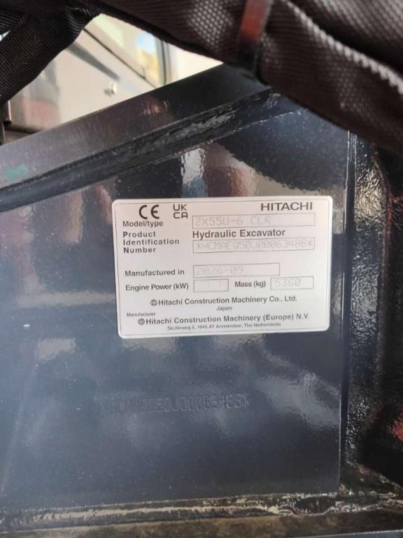 Hitachi ZX 55U-6 CLR Photo 11