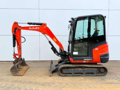 Kubota KX027-4 - Hammer Lines / Quick Coupler sold by Boss Machinery
