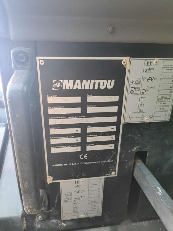 Manitou MRT1840 Photo 4