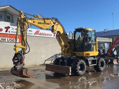 Komatsu PW118MR-11 sold by Massucco T. Srl